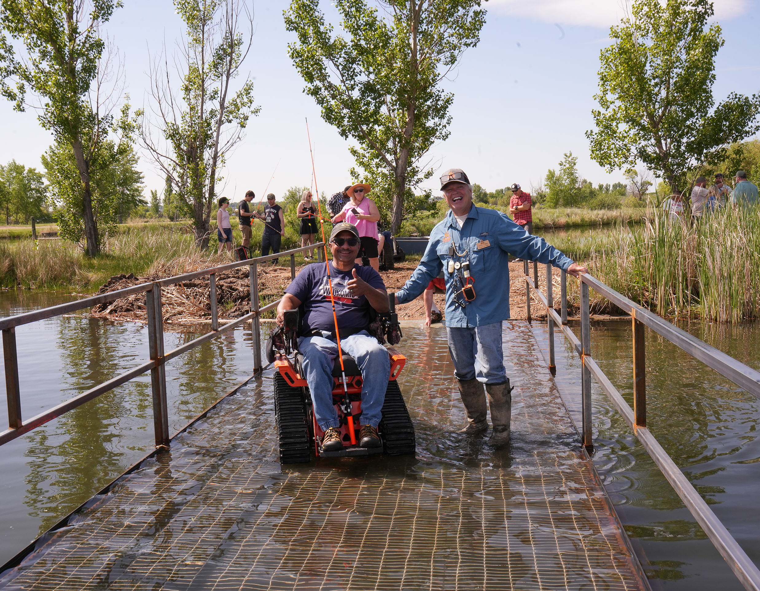 Accessible Fishing Dock Opens in Fort Collins, Fulfilling 37-Year Vision
