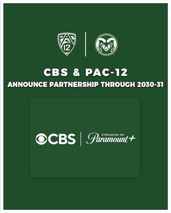 Colorado State to Gain National Spotlight Through New Pac-12, CBS Sports Deal