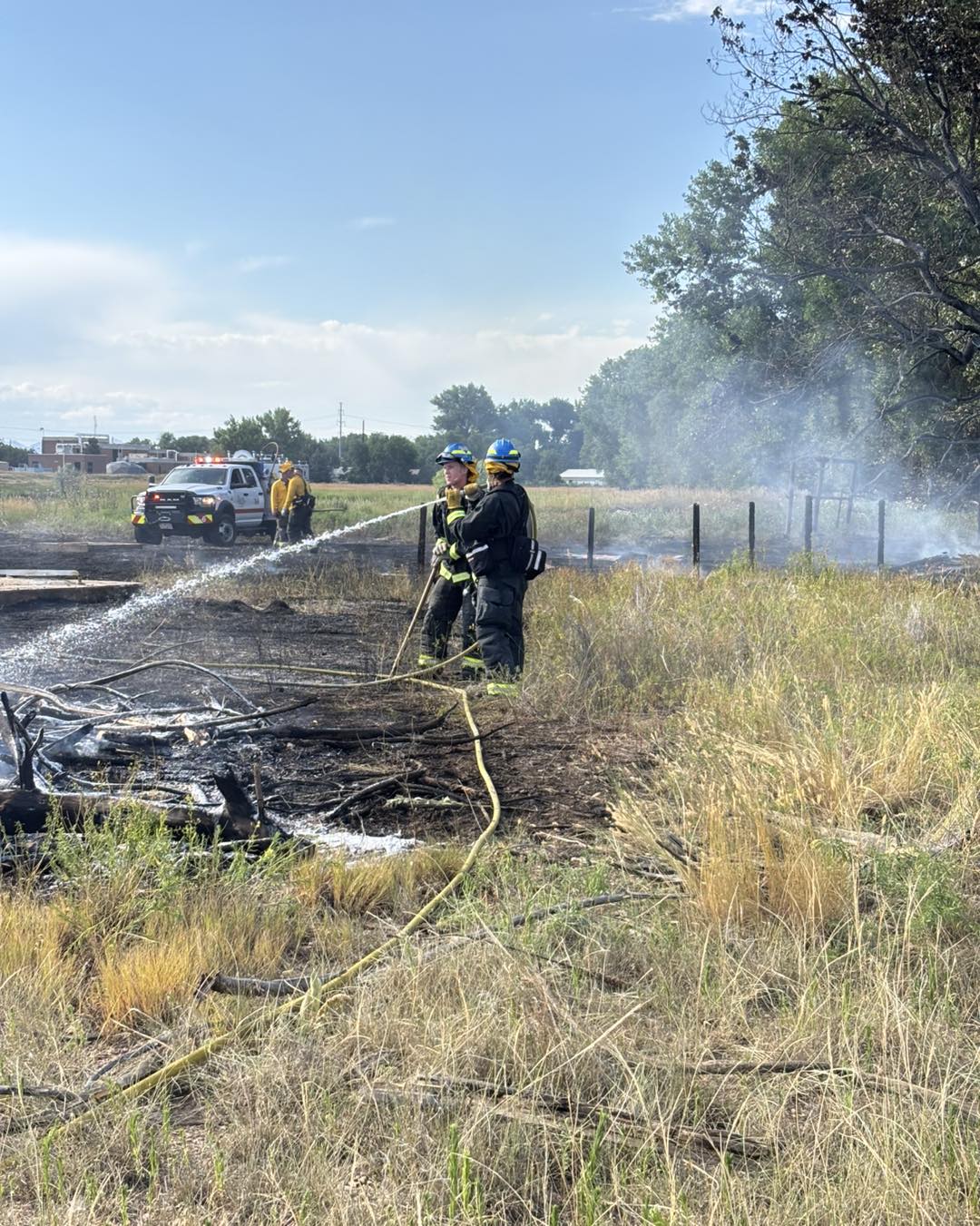 Second Fire in a Week Ignites on CSU Property Near Fort Collins