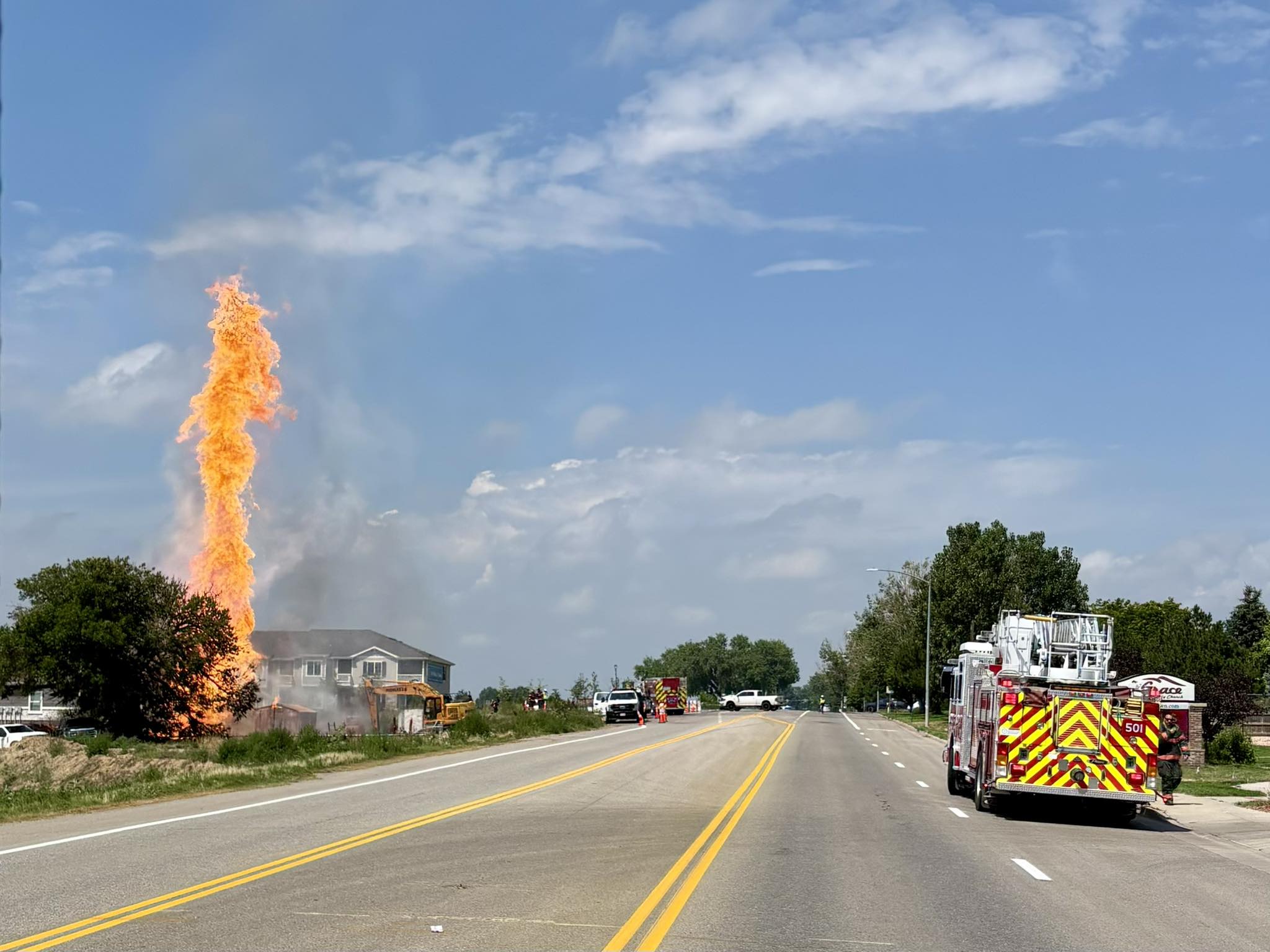 Gas Line Explosion in Johnstown Injures Five, Prompts Multi-Agency Response