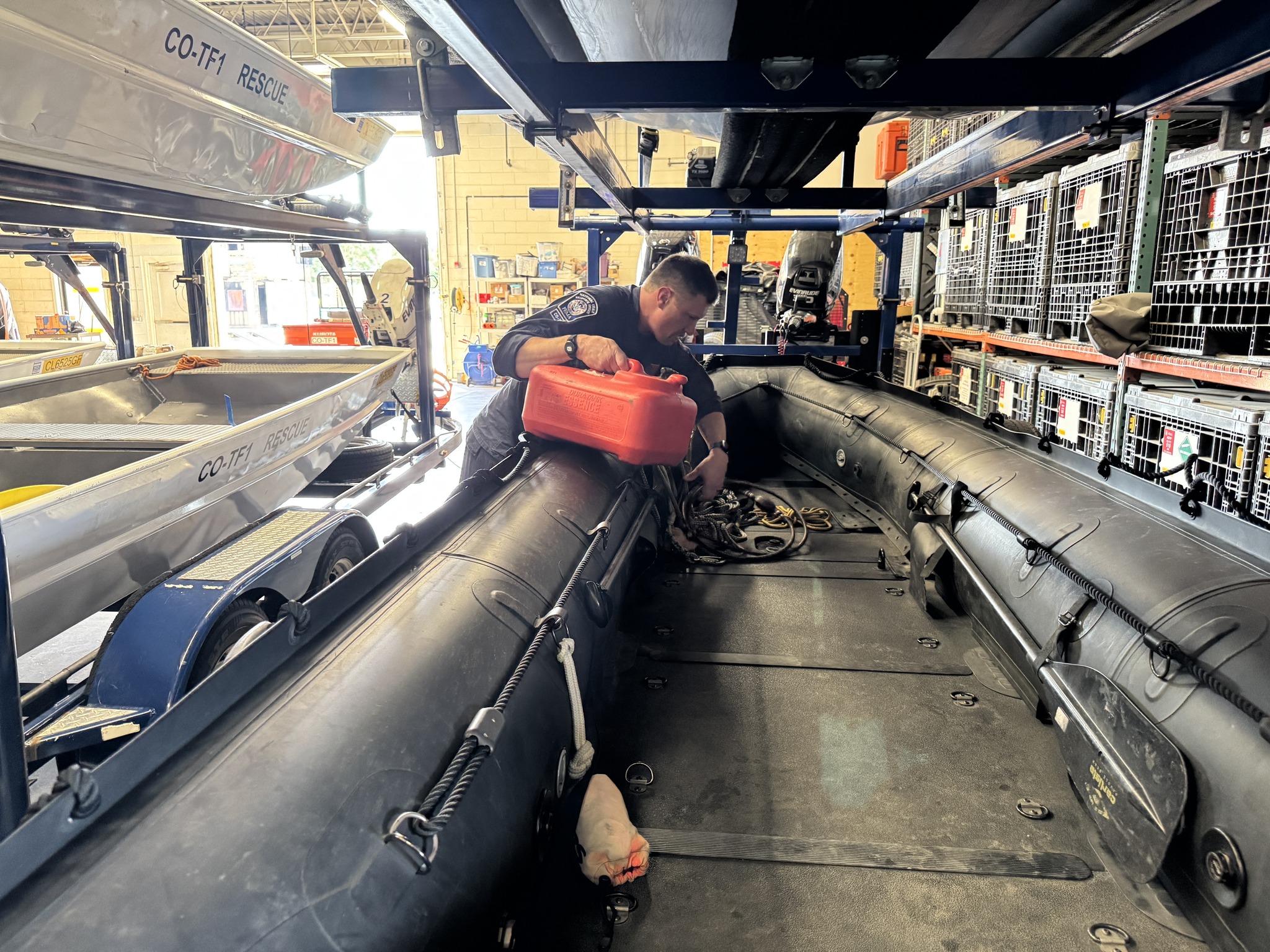Greeley Firefighter and K9 Deployed with Colorado Task Force to Texas Flood Zone