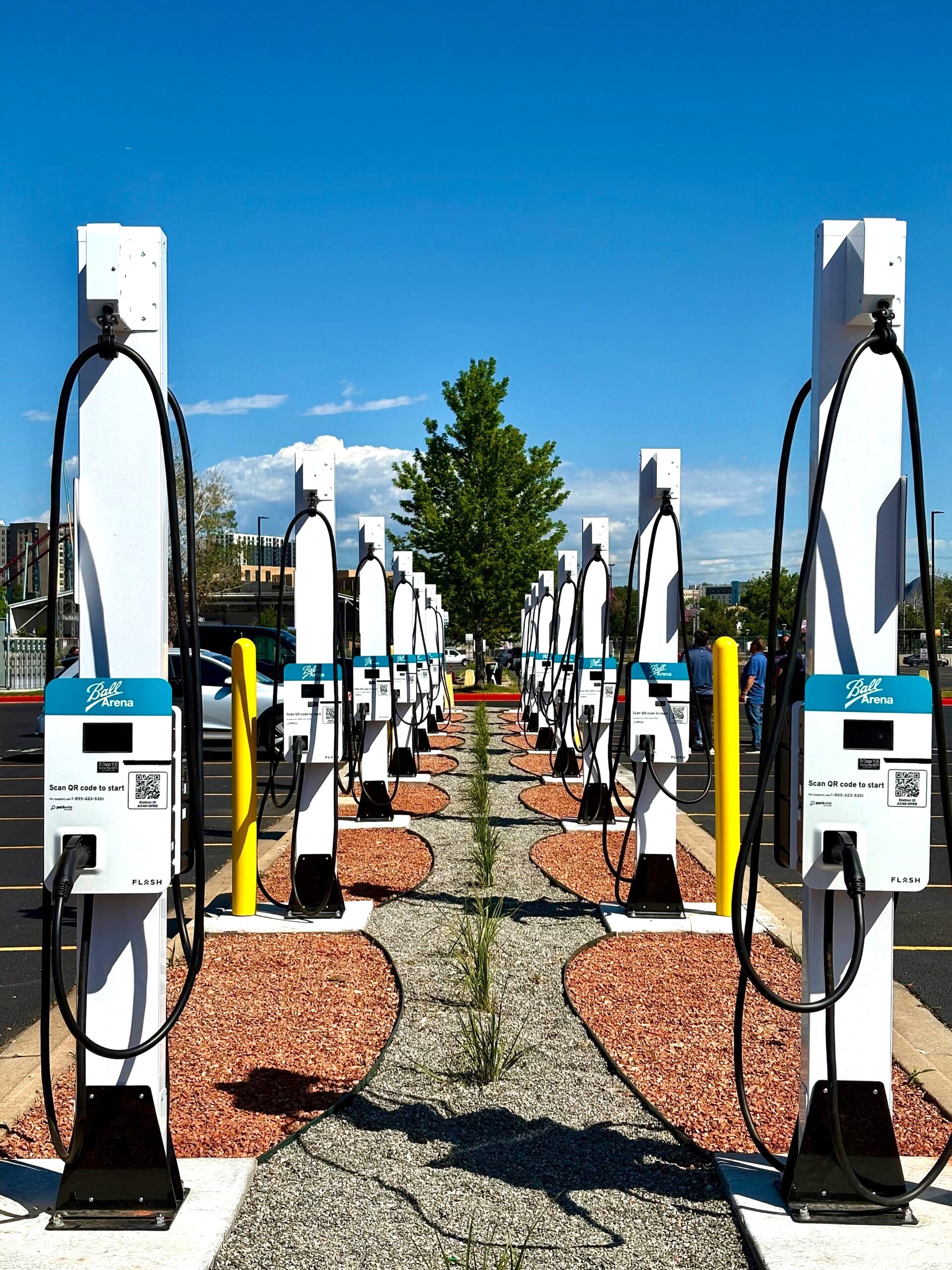 New EV Charging Hub at Ball Arena Expands Access for Northern Colorado Visitors