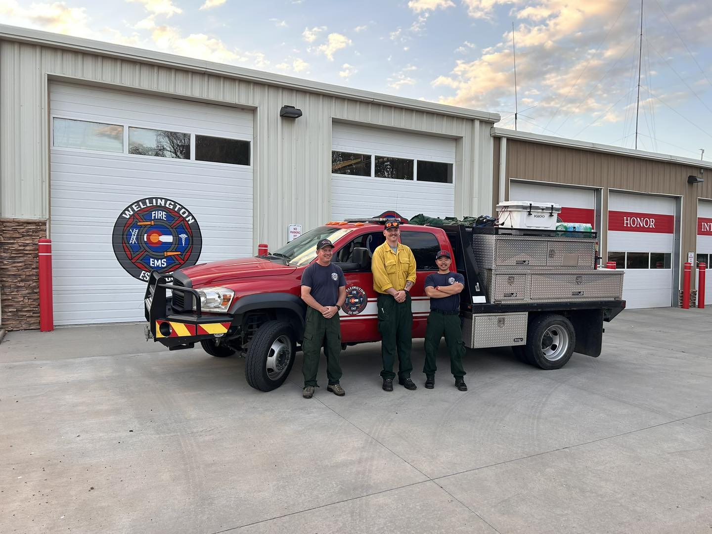 Wellington Firefighters Join Statewide Effort on Stoner Mesa Fire