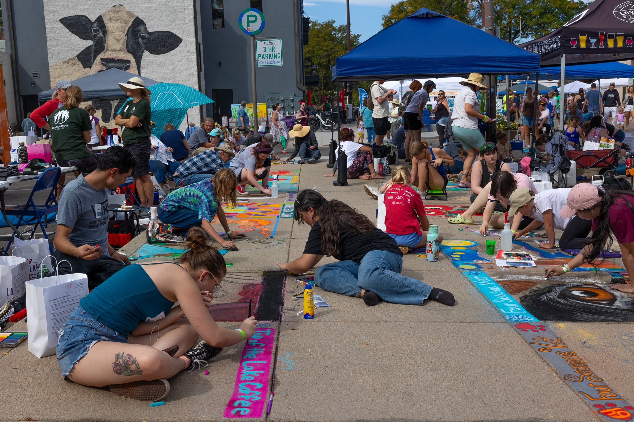Loveland Artist’s Chalk Creations Shine as Pastels on 5th Celebrates 15 Years for a Cause