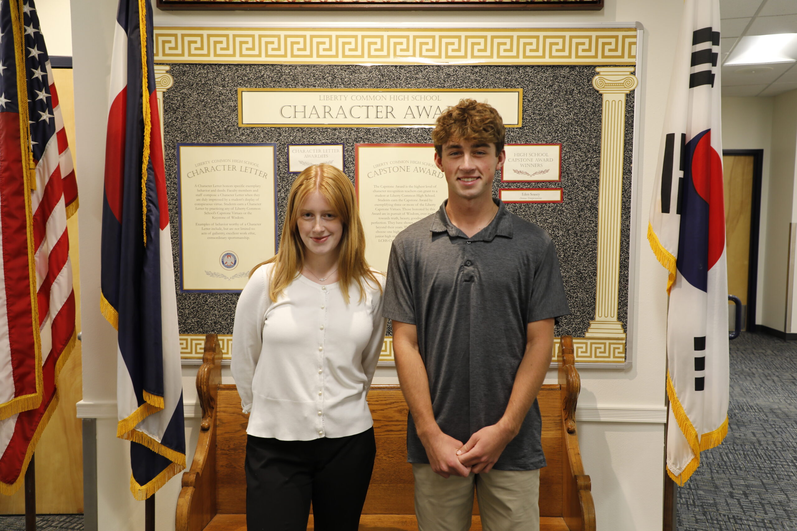 Two Liberty Common High School Students Earn National Recognition on CLT10 Exam