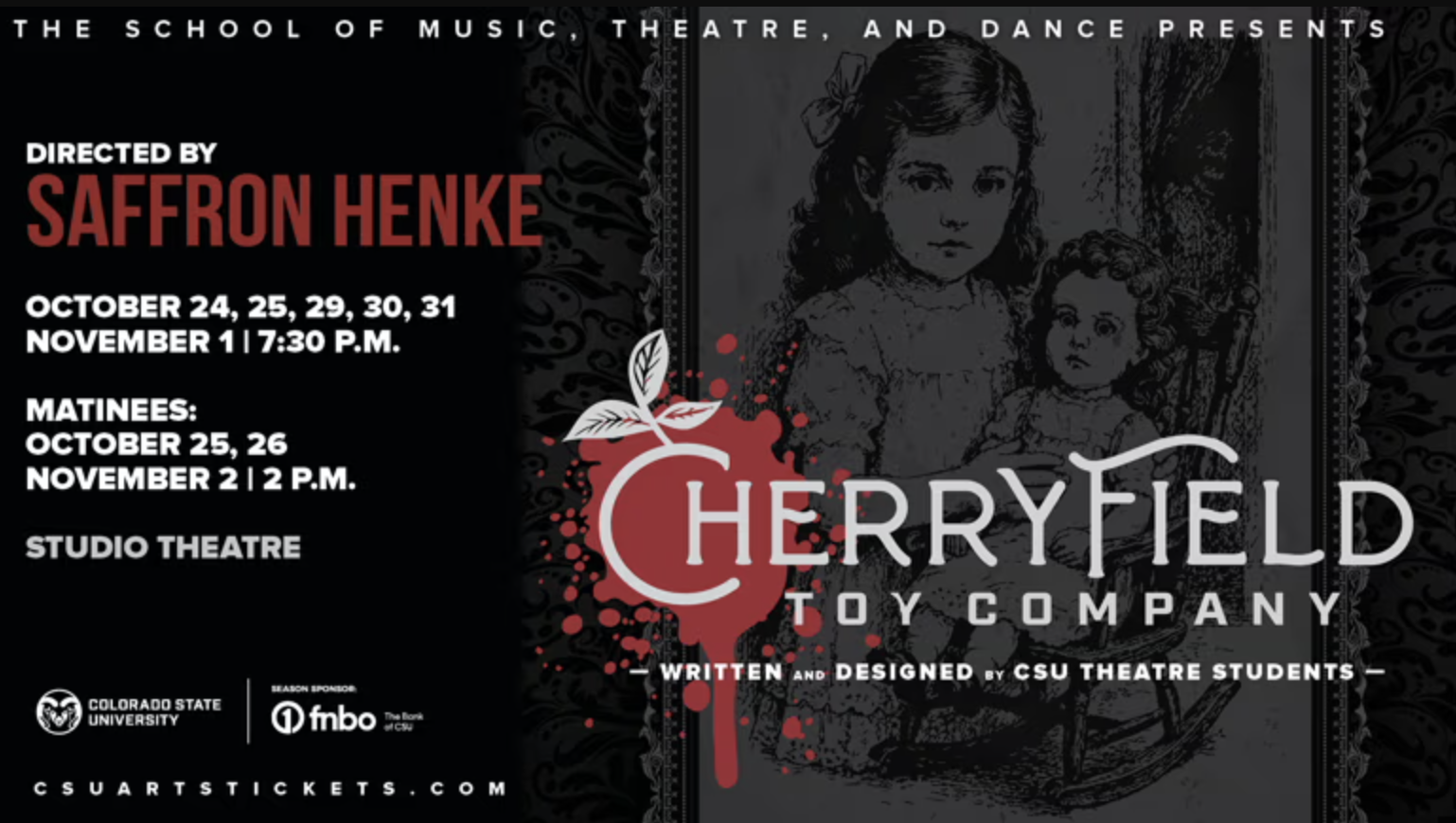 CSU Theatre Students Present Cherryfield Toy Company: An Immersive Mystery Experience