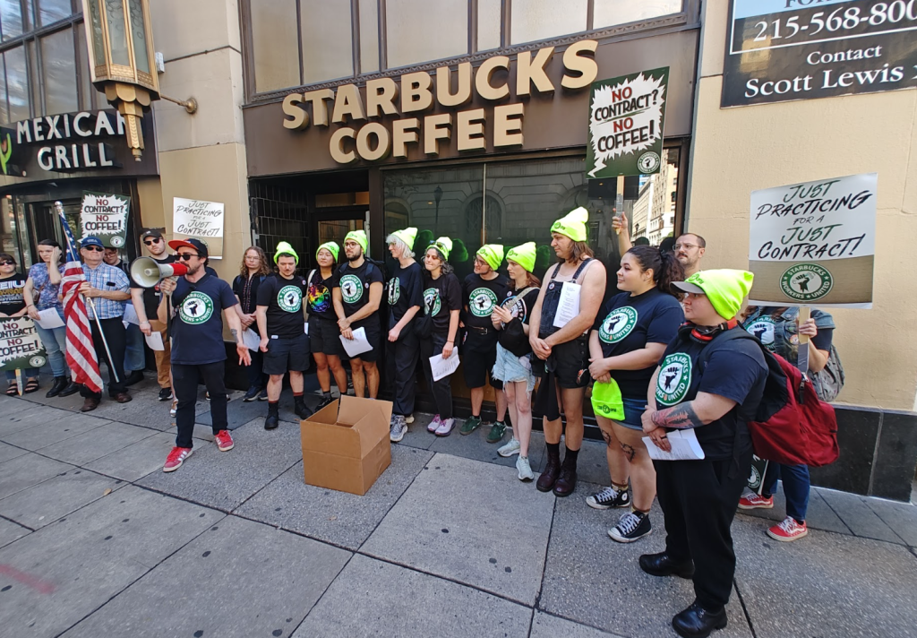 Starbucks Baristas Rally in Fort Collins and Colorado Springs as Strike Vote Begins
