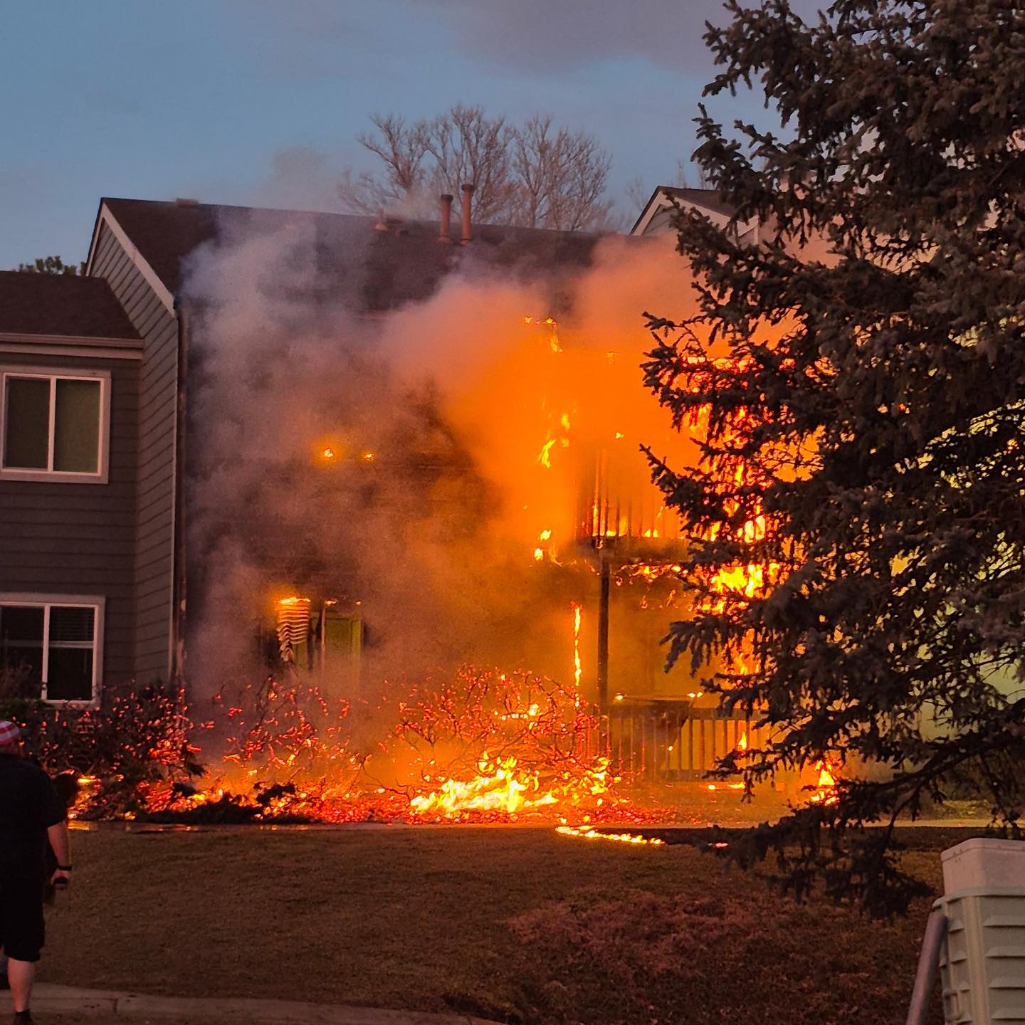 Neighbors Help Evacuate as Fort Collins Apartment Attic Fire Spreads