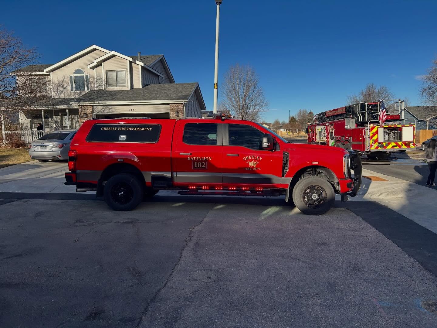 Second-Alarm Fire Contained in Northwest Greeley