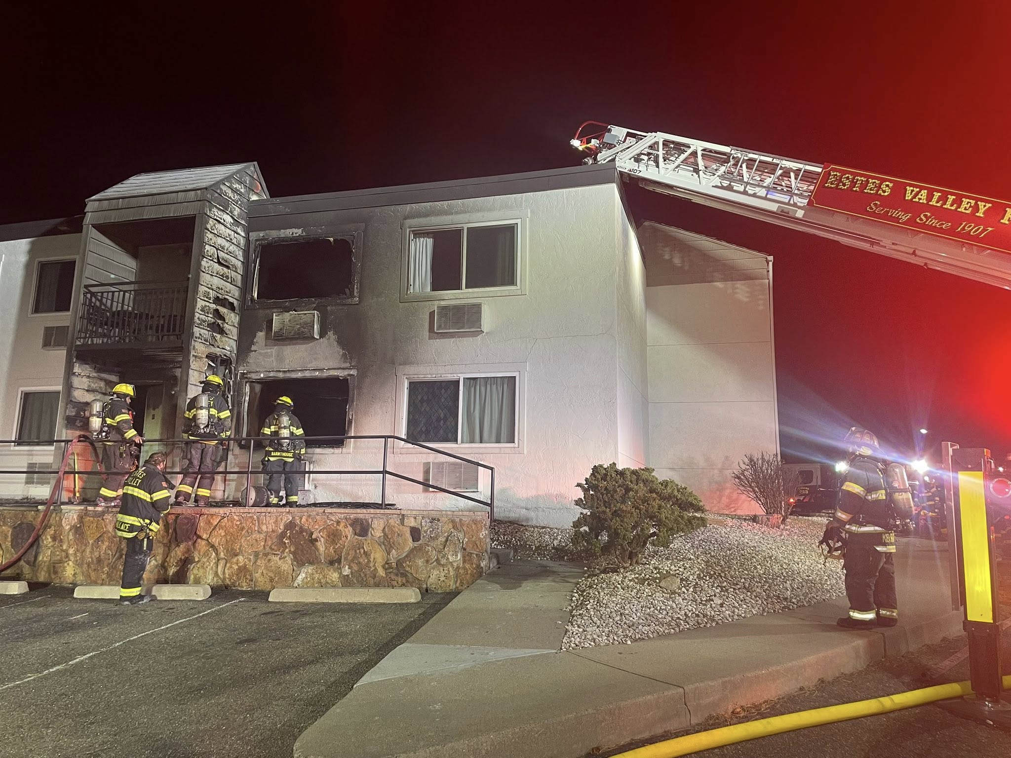 Hotel Fire Prompts Mandatory Evacuations in Estes Park