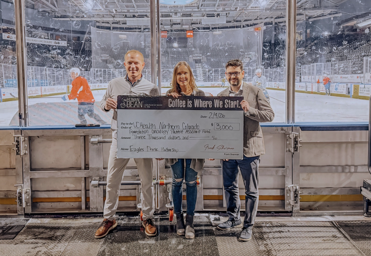 Human Bean, Eagles Raise $3,000 for Cancer Patients