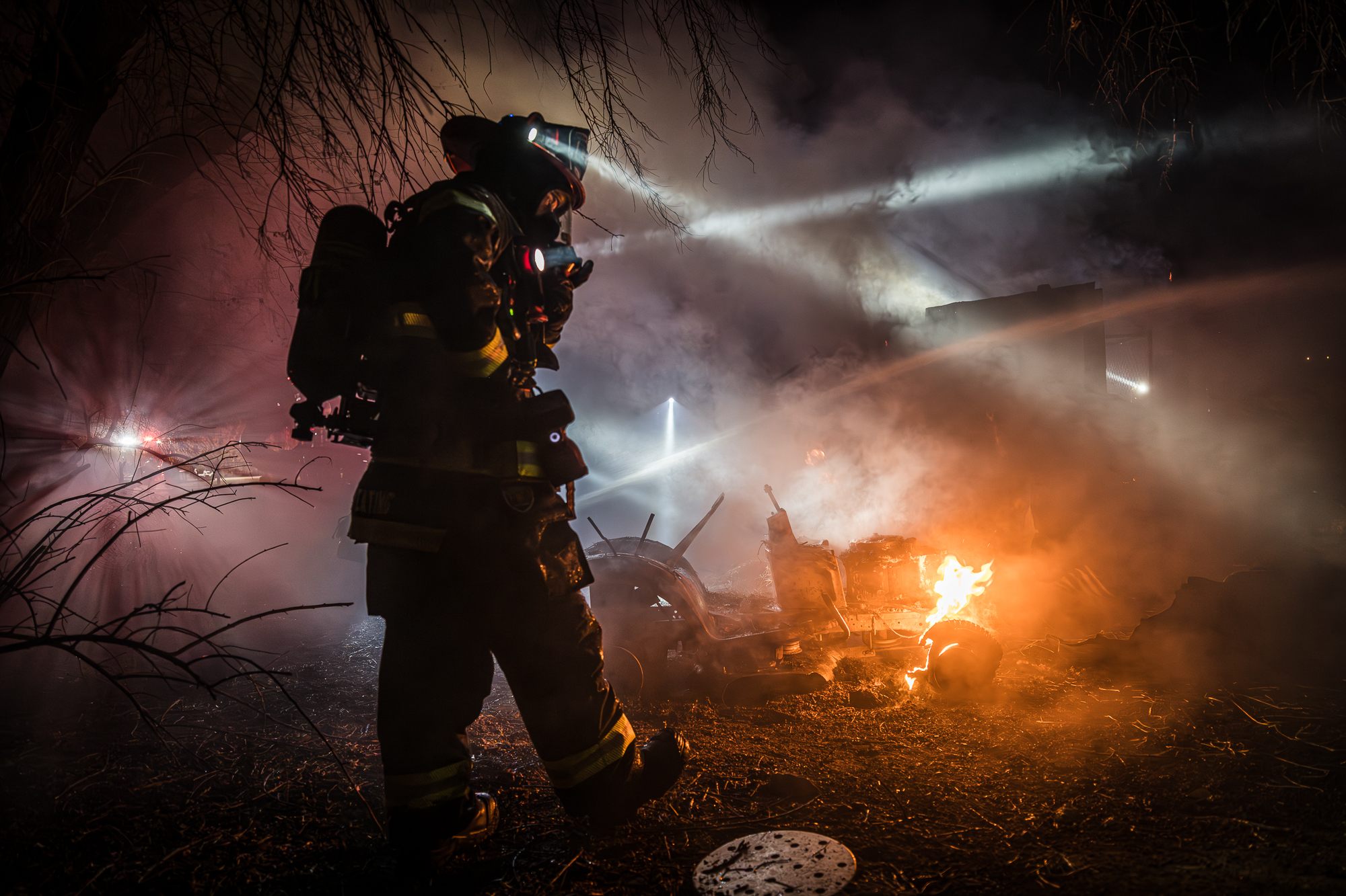 Fire Quickly Contained Near Erie