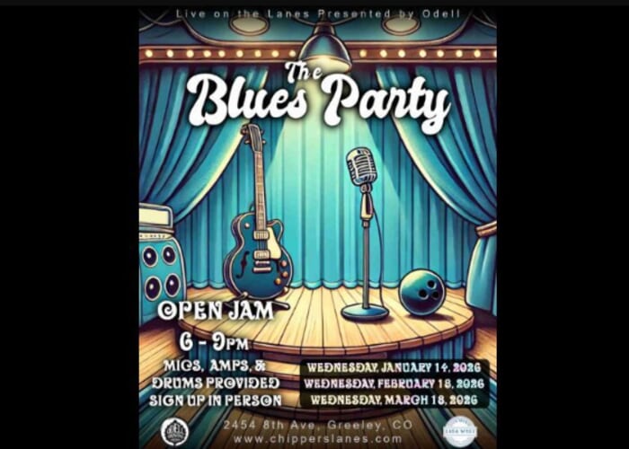 Blues Party Open Jam Invites Musicians and Fans in Greeley