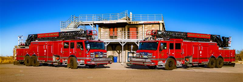 Greeley Fire Welcomes New Trucks With Public Ceremony