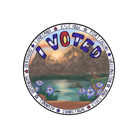 Berthoud Student Wins Larimer Sticker Contest