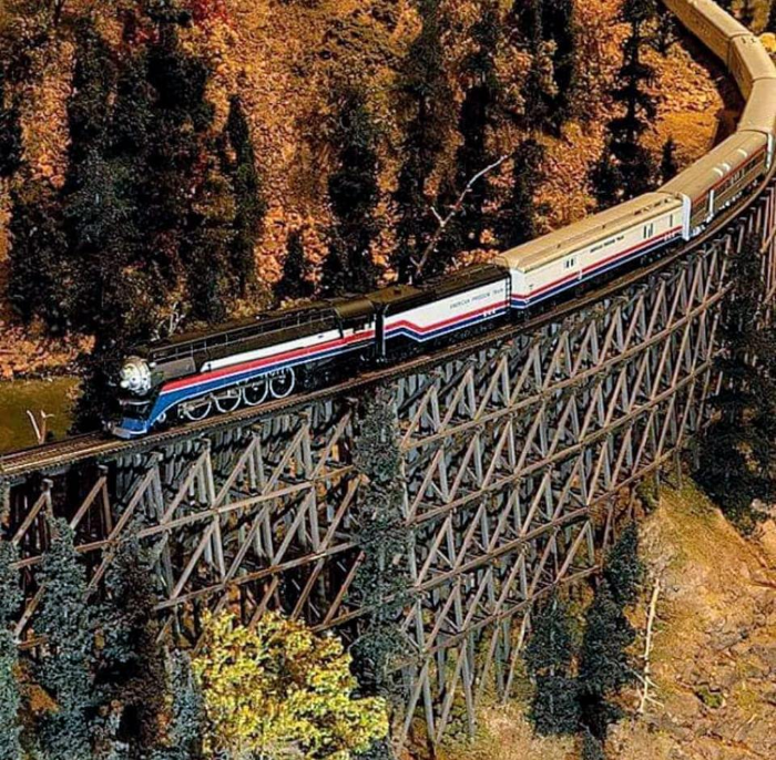 Patriotic Trains Honor Memorial Day