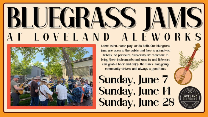 Bluegrass Jam Brings Community Music to Loveland Aleworks
