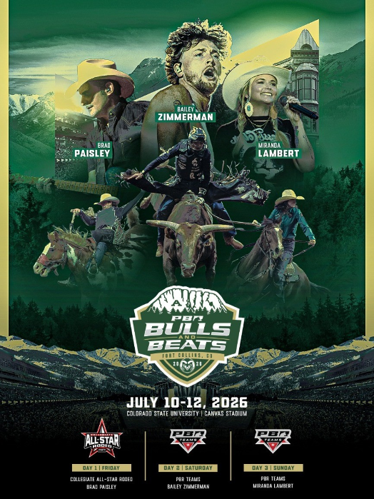 PBR, Rodeo, and Brad Paisley Kick Off Big Weekend at Canvas Stadium