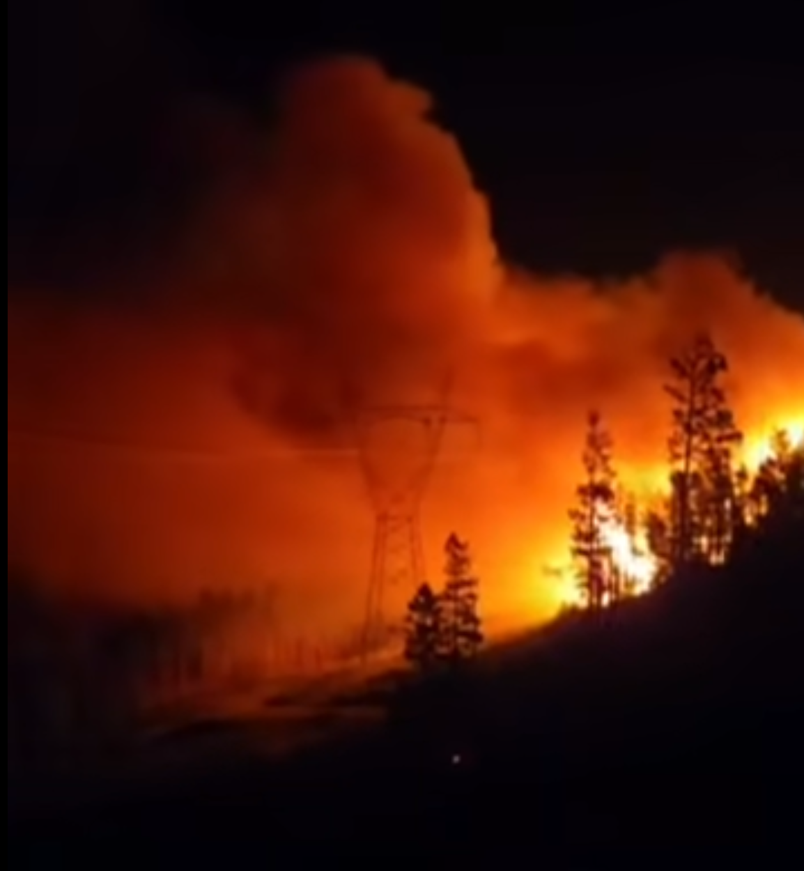 Fish Creek Fire Grows To 100 Acres Near Colorado State Line