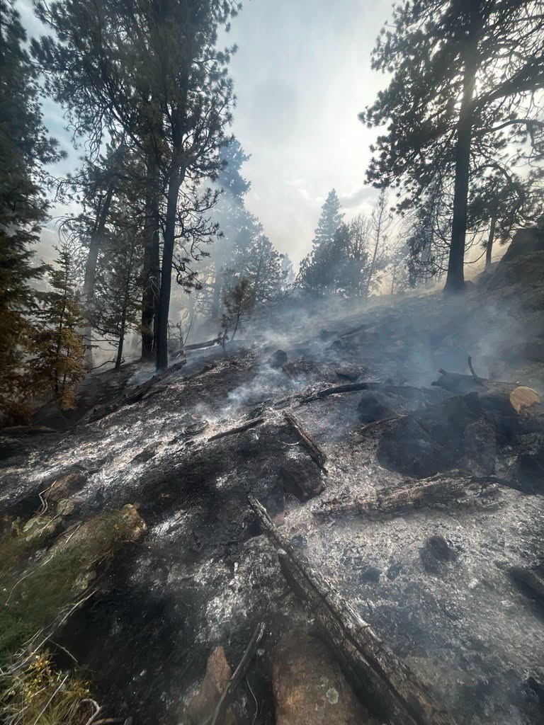 Moose Mountain Fire 50% Contained Near Pinewood Springs