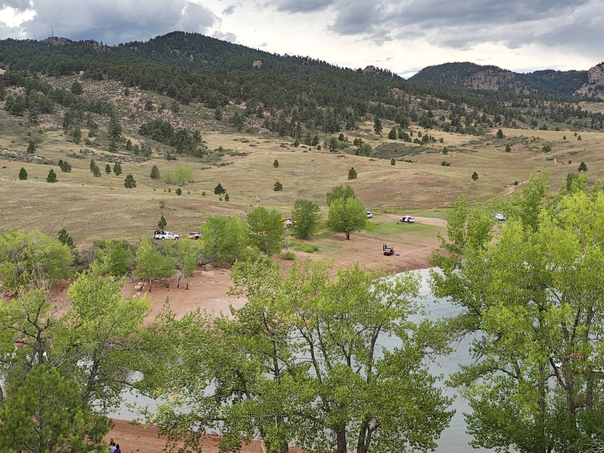 Horsetooth Rescue Crews Airlift Injured Patient