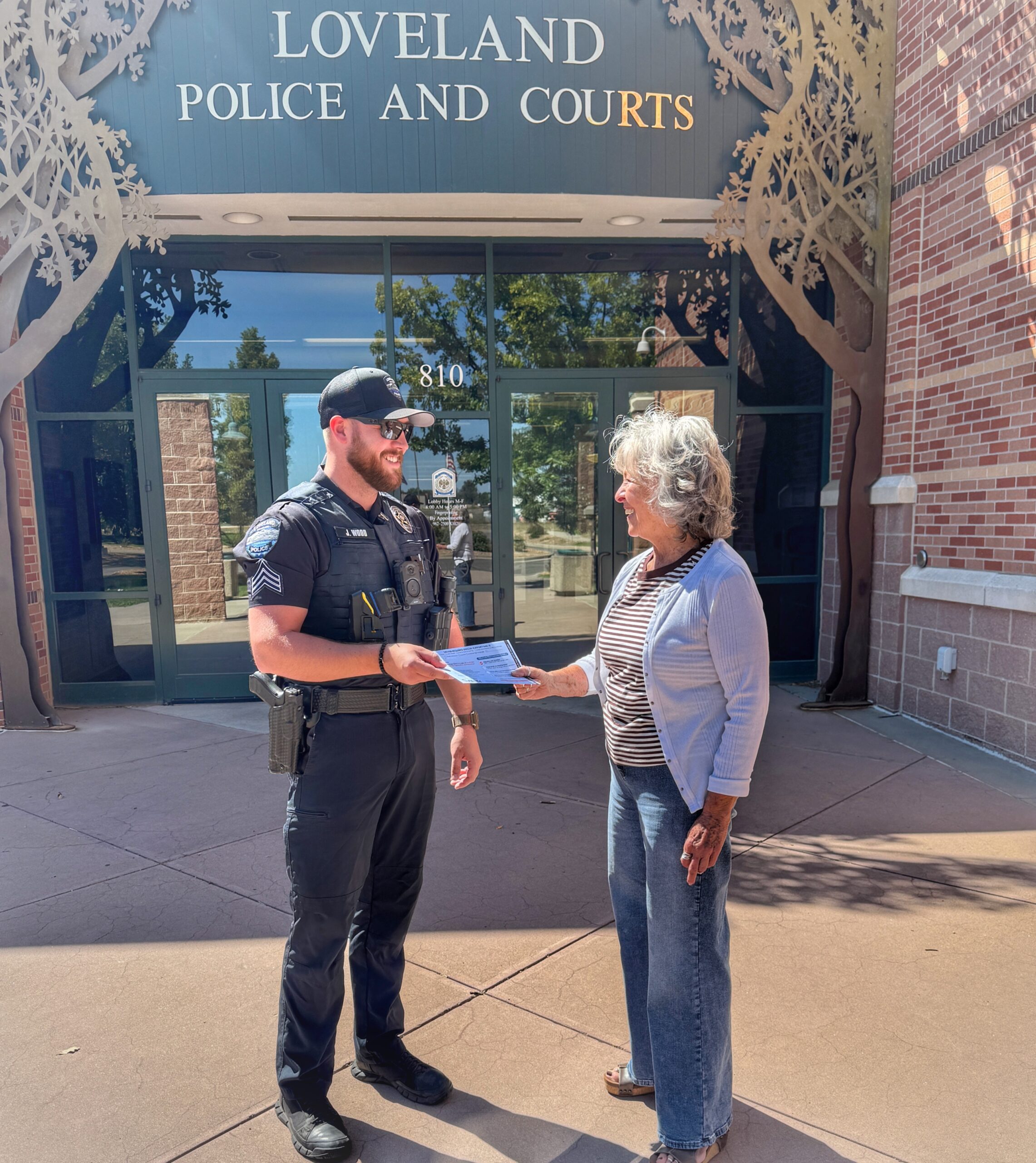 Loveland Police Launch Blue Envelope Program