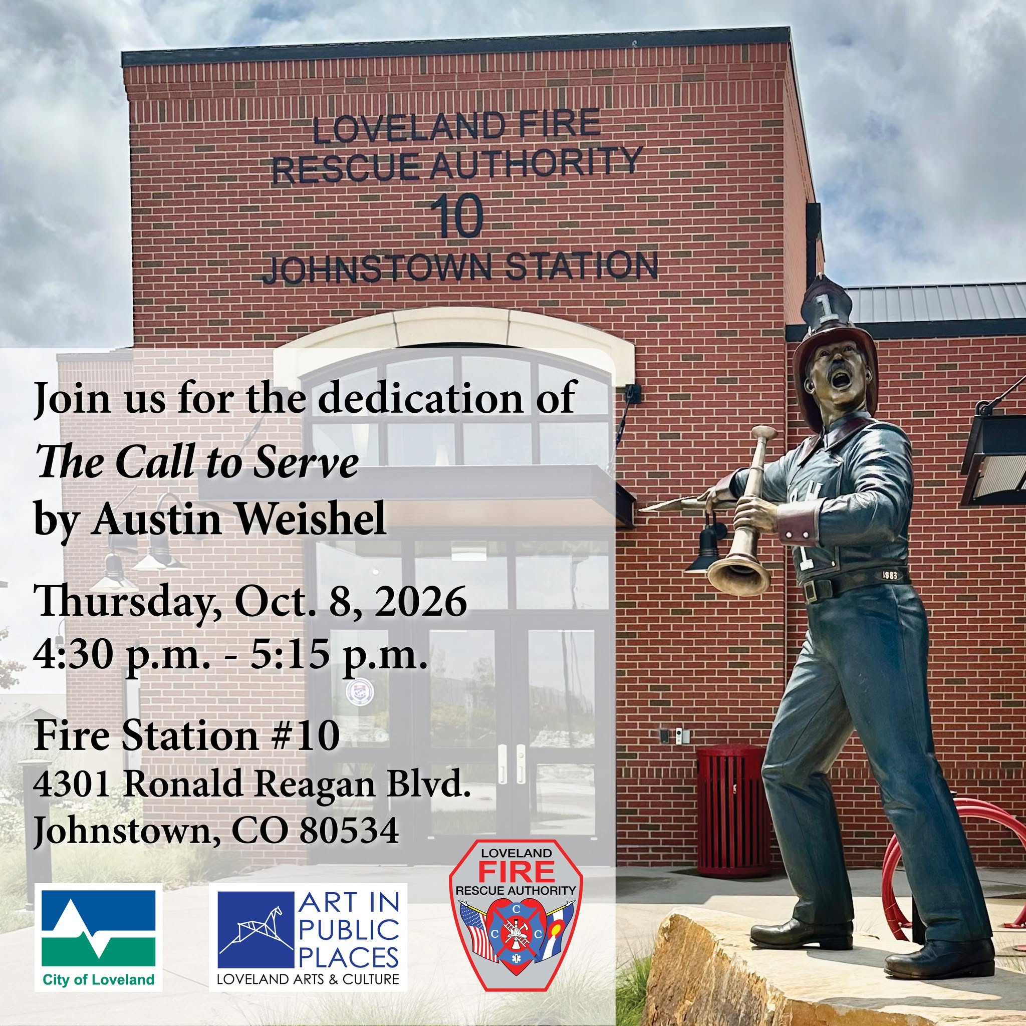 Historic Fire Service Inspires Loveland Sculpture