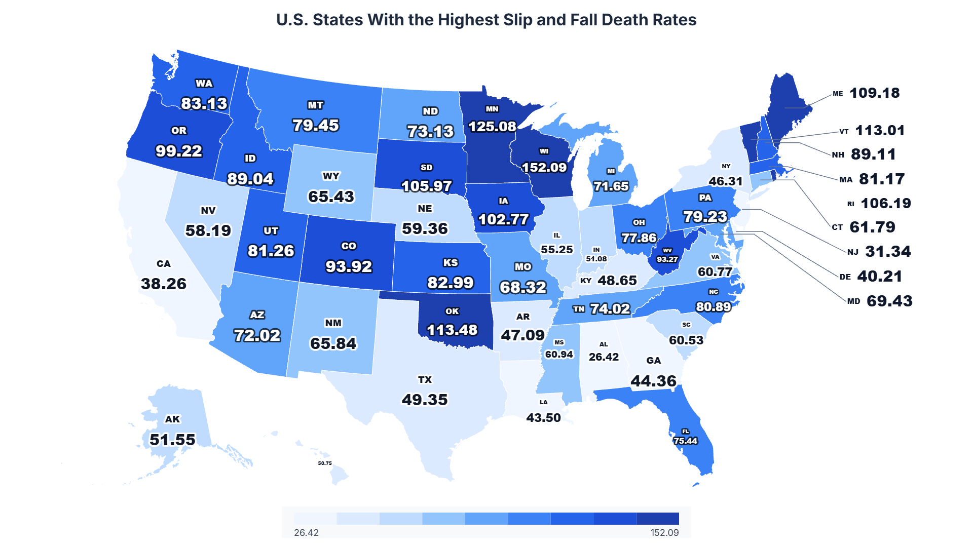 Colorado Records the 10th Highest Senior Fall Death Rate in the Nation, Losing 4,604 Lives
