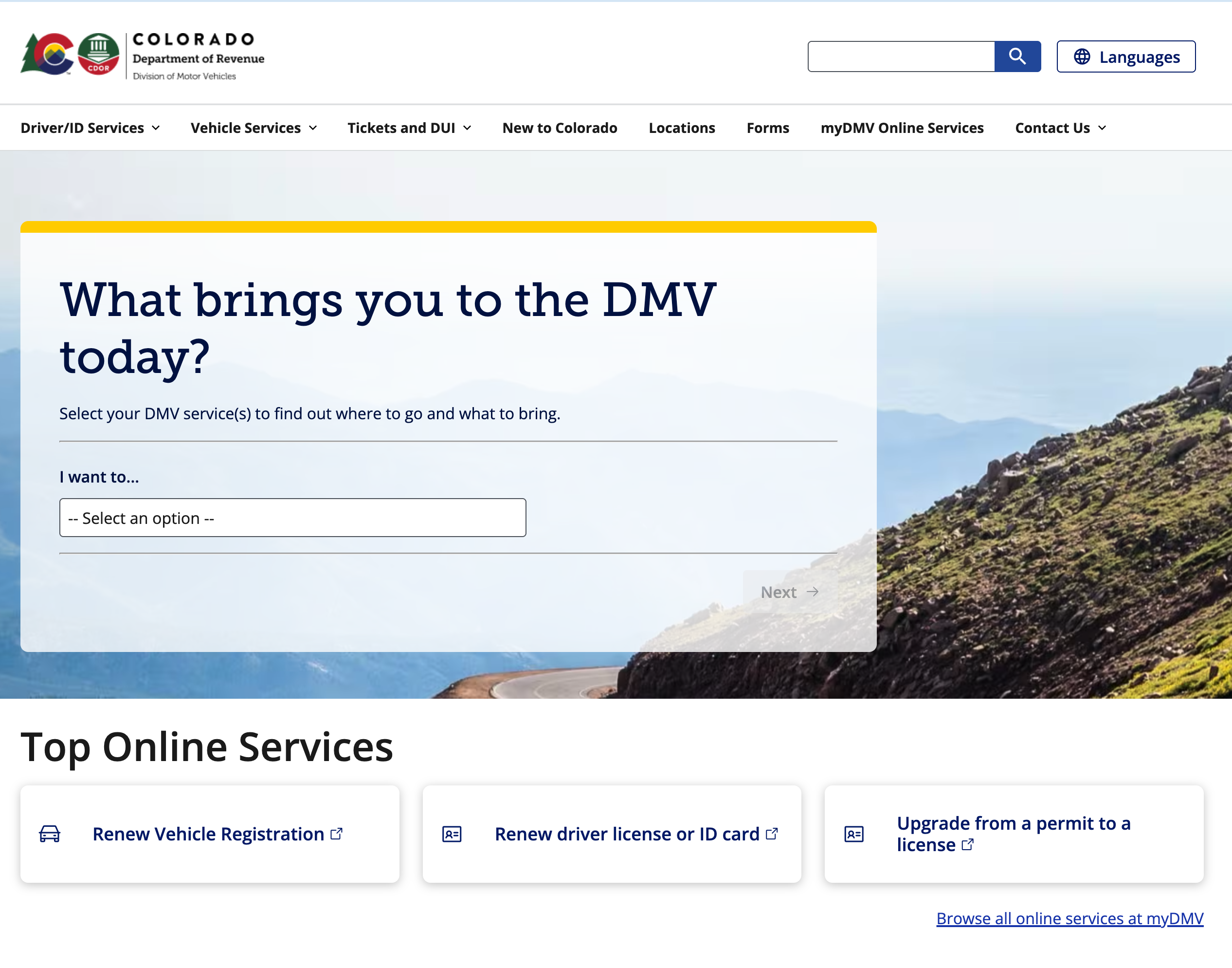 Colorado DMV Launches Redesigned Website to Simplify Driver and Vehicle Services